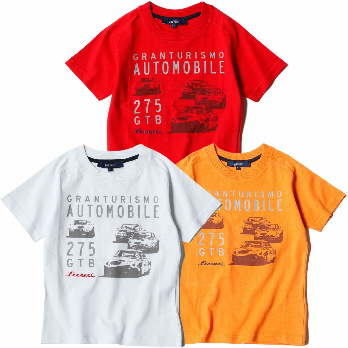 フェラーリ キッズ 275 GTB Tシャツ | モトーリモーダ公式オンライン