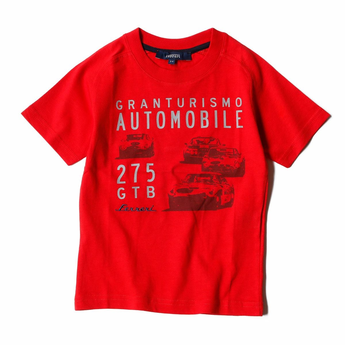 Ferrari｜フェラーリ キッズ 275 GTB Tシャツ｜レッド