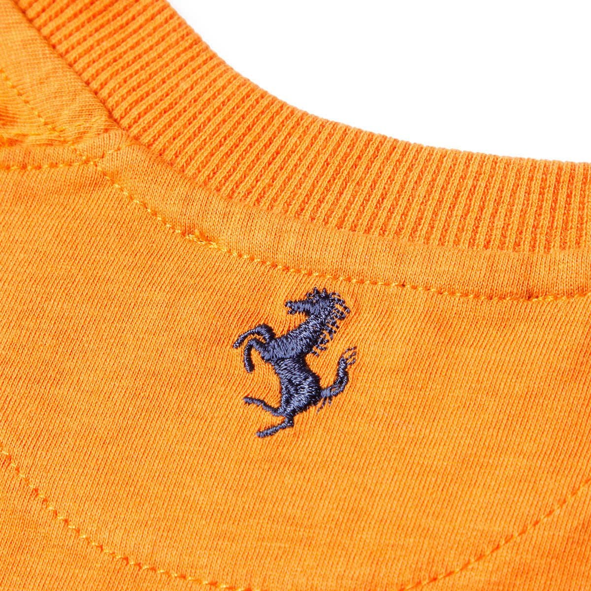 Ferrari｜フェラーリ キッズ 275 GTB Tシャツ｜オレンジ