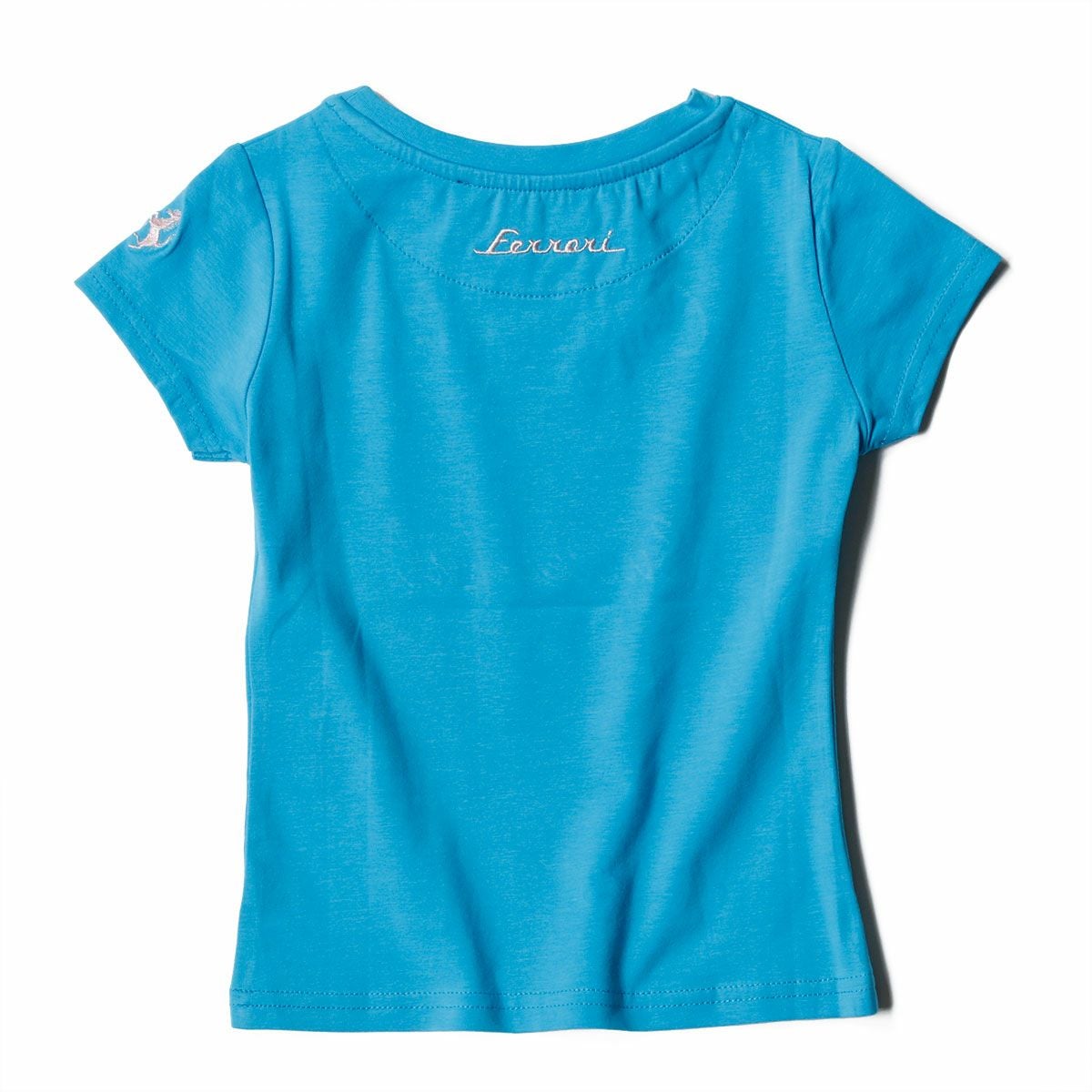 Ferrari｜フェラーリ キッズ Competitive Tシャツ｜ターコイズ