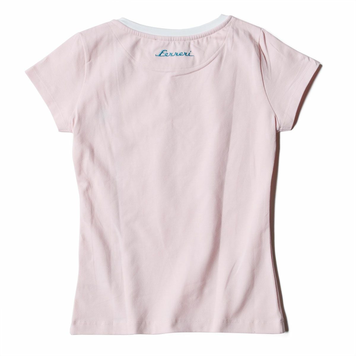 Ferrari｜フェラーリ キッズ ヴィンテージ Tシャツ｜ピンク