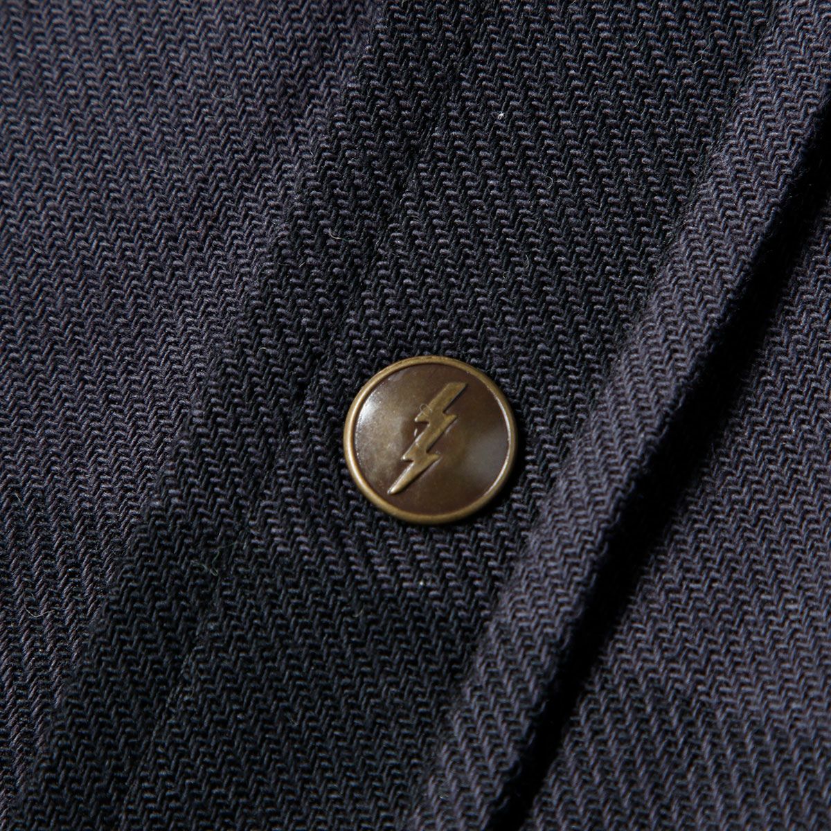 John Doe｜XTM モトシャツ ビッグブロック｜ファブリック｜グレー×ブラック