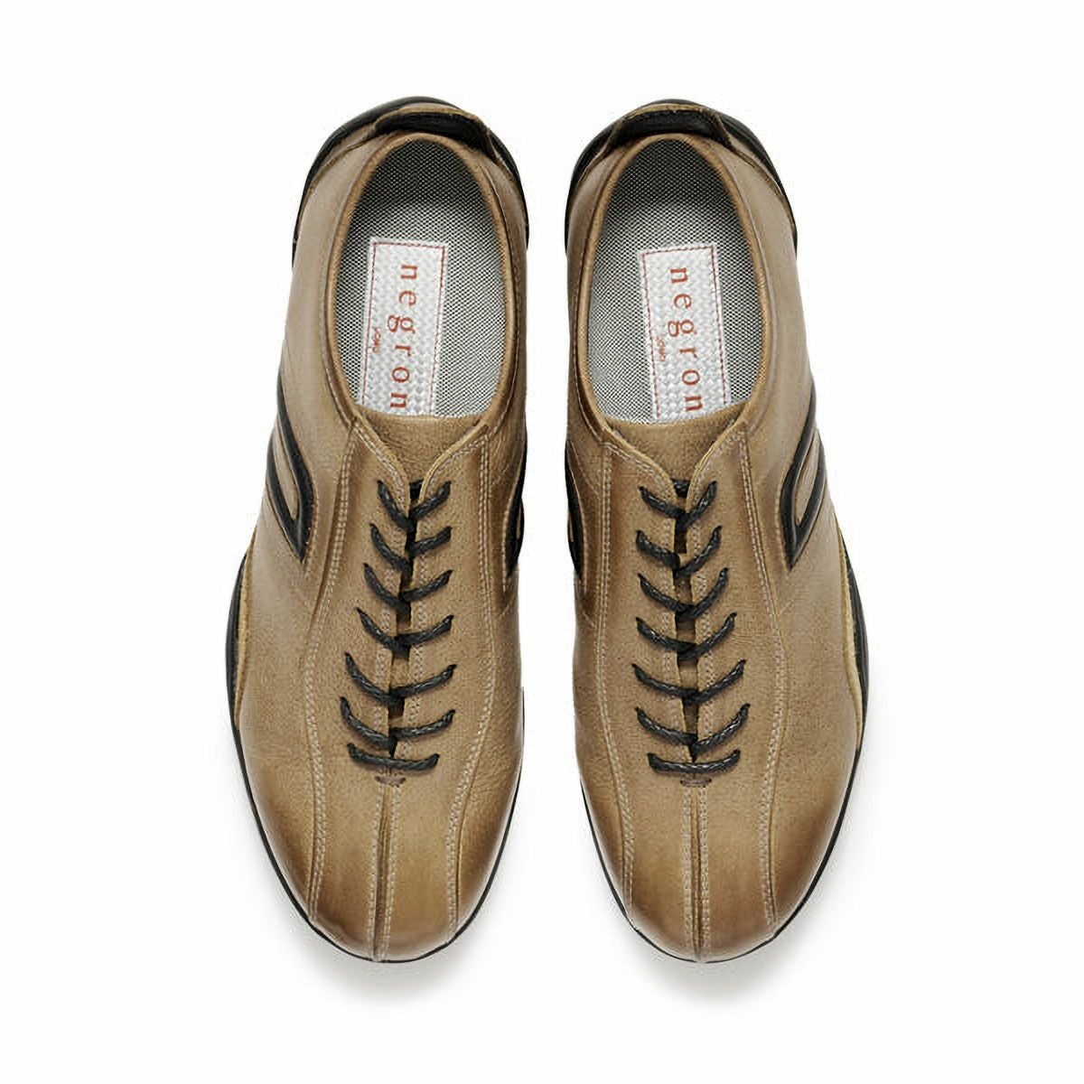 NEGRONI｜イデア スモーキングカーフ｜スニーカー｜マスタード