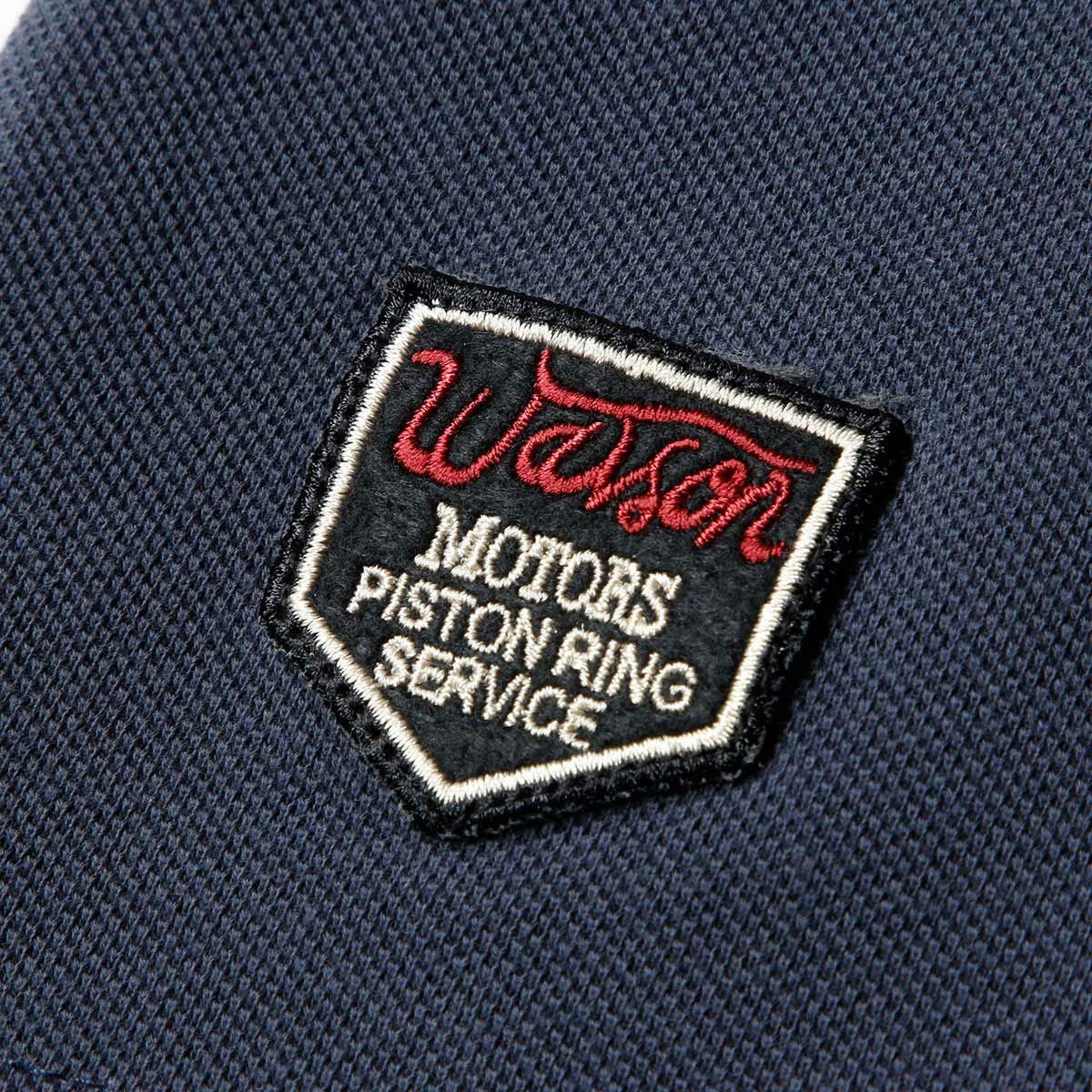 Warson Motors｜シフェール ブランズハッチ ポロ｜ポロシャツ｜ダークブルー