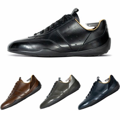 NEGRONI｜スピアヘッド ウェットトラックカーフ｜スニーカー