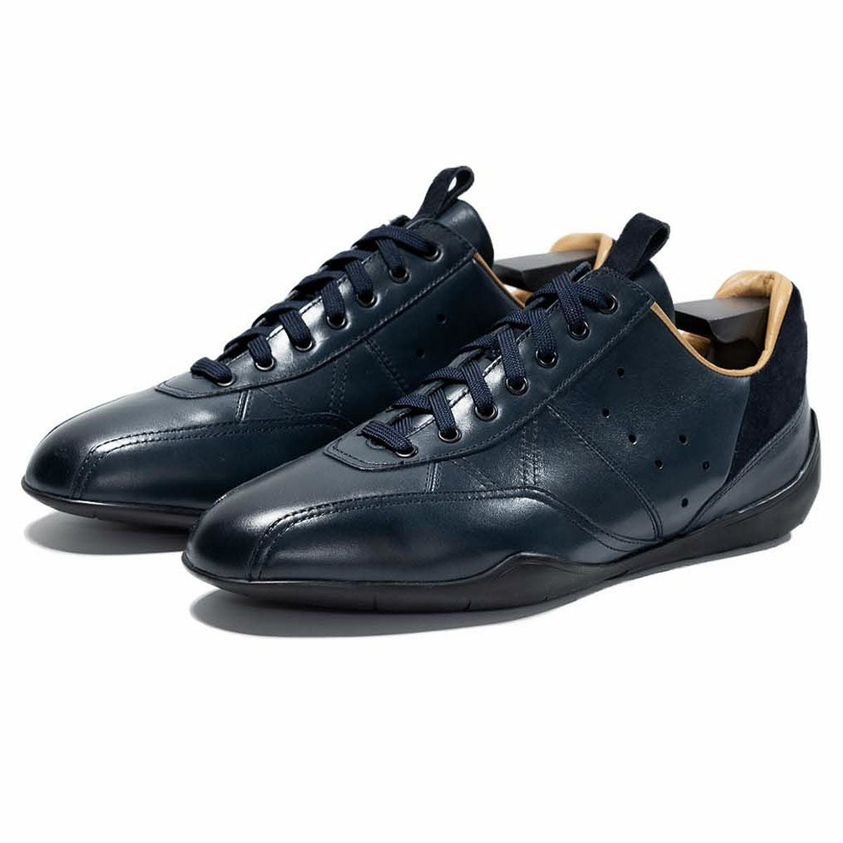 NEGRONI｜スピアヘッド ウェットトラックカーフ｜スニーカー｜ウェストミンスターブルー