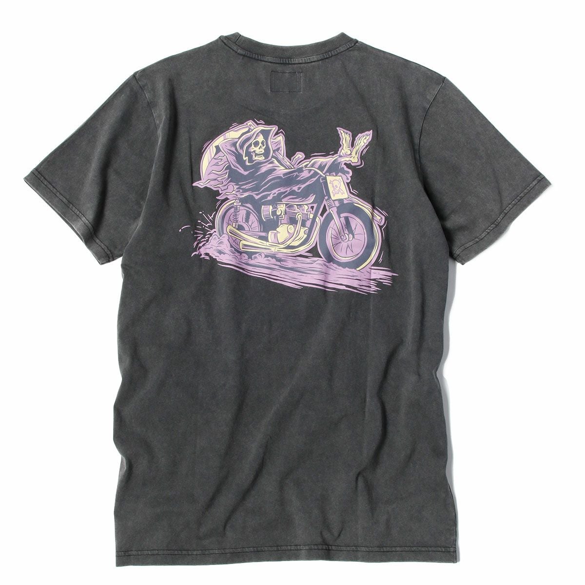 John Doe｜ゴースト ライダー Tシャツ｜ブラック