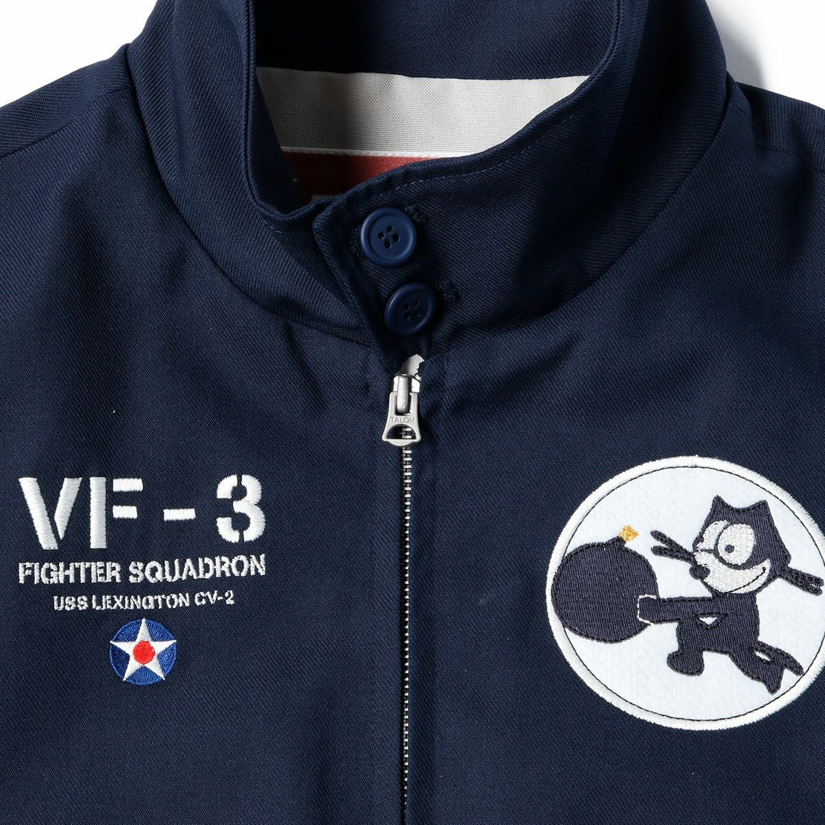 BARNSTORMER｜F4F-3 ”WILDCAT” ブルゾン｜アウター｜ネイビー