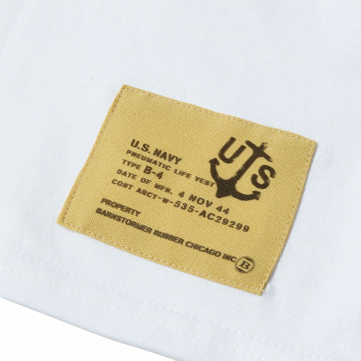 BARNSTORMER｜VF-3 FIGHTER SQUADRON USS LEXINGTON CV-2 Tシャツ｜ホワイト