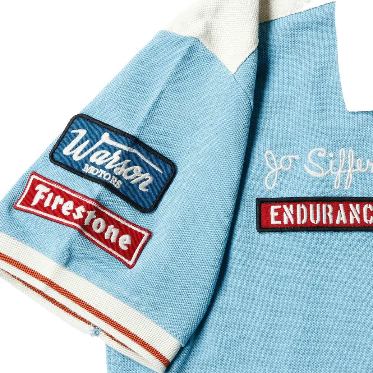 Warson Motors｜シフェール 917 ポロ｜ポロシャツ｜ブルー