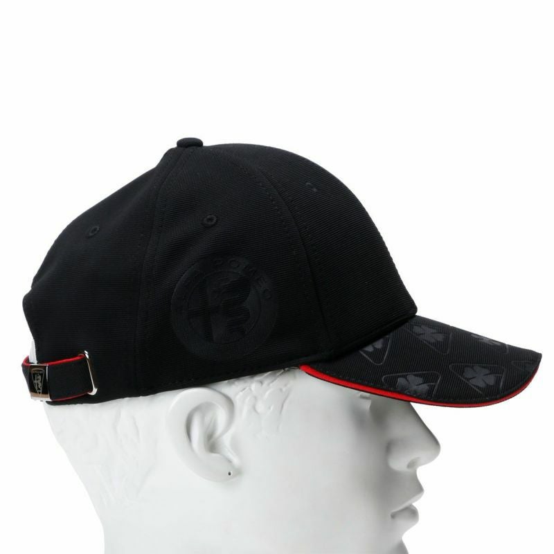 Alfaromeo｜アルファロメオ エリート アルフィスティ ベースボール キャップ｜帽子｜ブラック