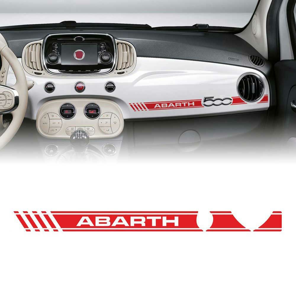 アバルト 500/595 ダッシュボード ステッカー (左ハンドル