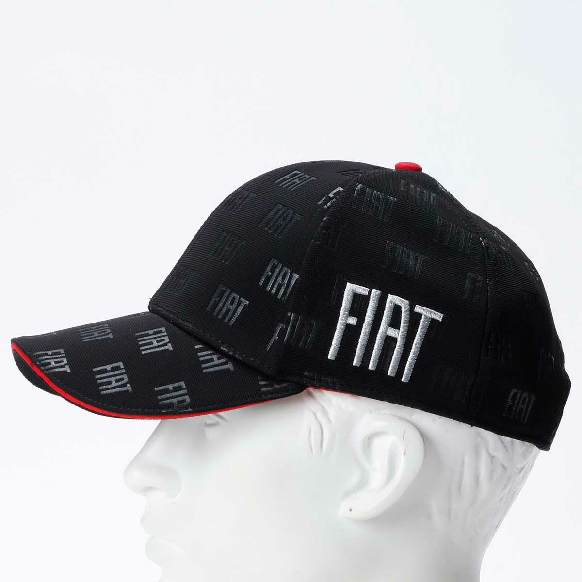 FIAT｜フィアット ベースボール キャップ｜帽子｜ブラック｜着用