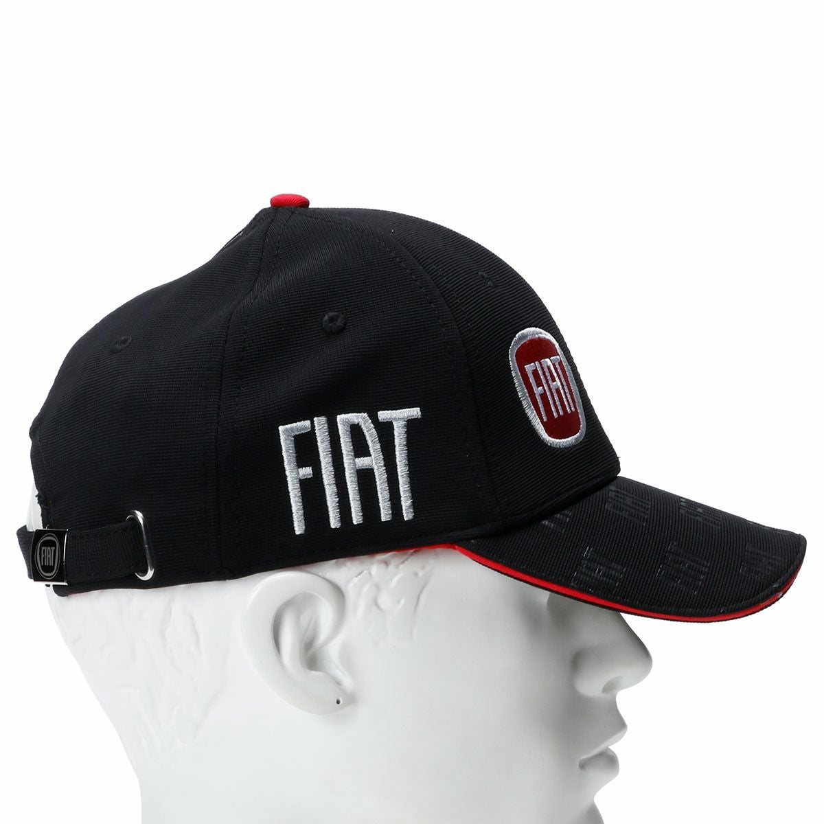 FIAT｜フィアット ベースボール キャップ｜帽子｜ブラック｜着用