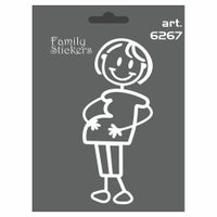 Family Stickers｜Mamma Incinta ステッカー｜