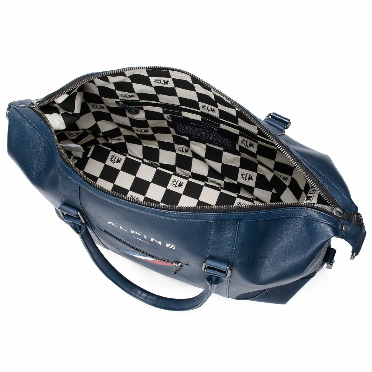 CLASSIC LEGEND MOTORS｜アルピーヌ A110 48H レザーバッグ｜ボストンバッグ｜ロイヤルブルー