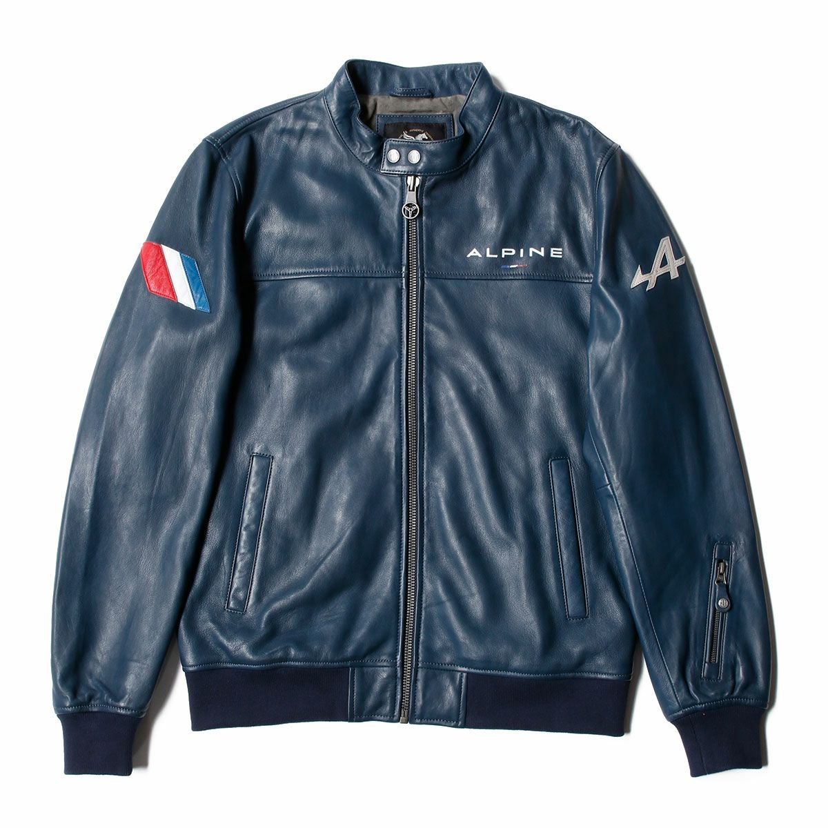 CLASSIC LEGEND MOTORS｜アルピーヌ JEAN レザージャケット｜アウター｜ロイヤルブルー