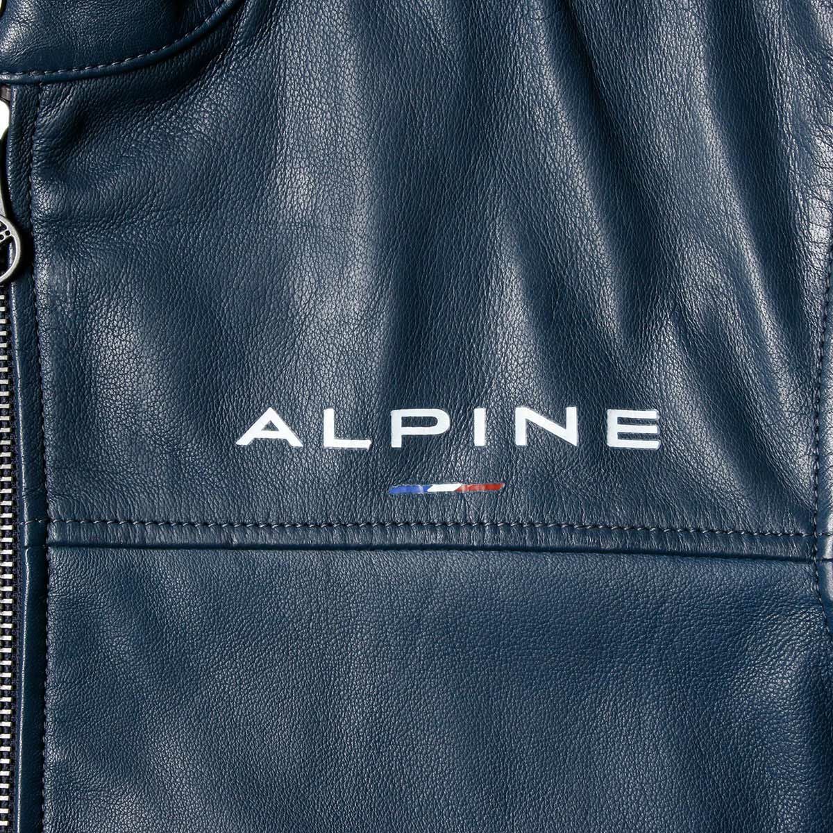 CLASSIC LEGEND MOTORS｜アルピーヌ JEAN レザージャケット｜アウター｜ロイヤルブルー