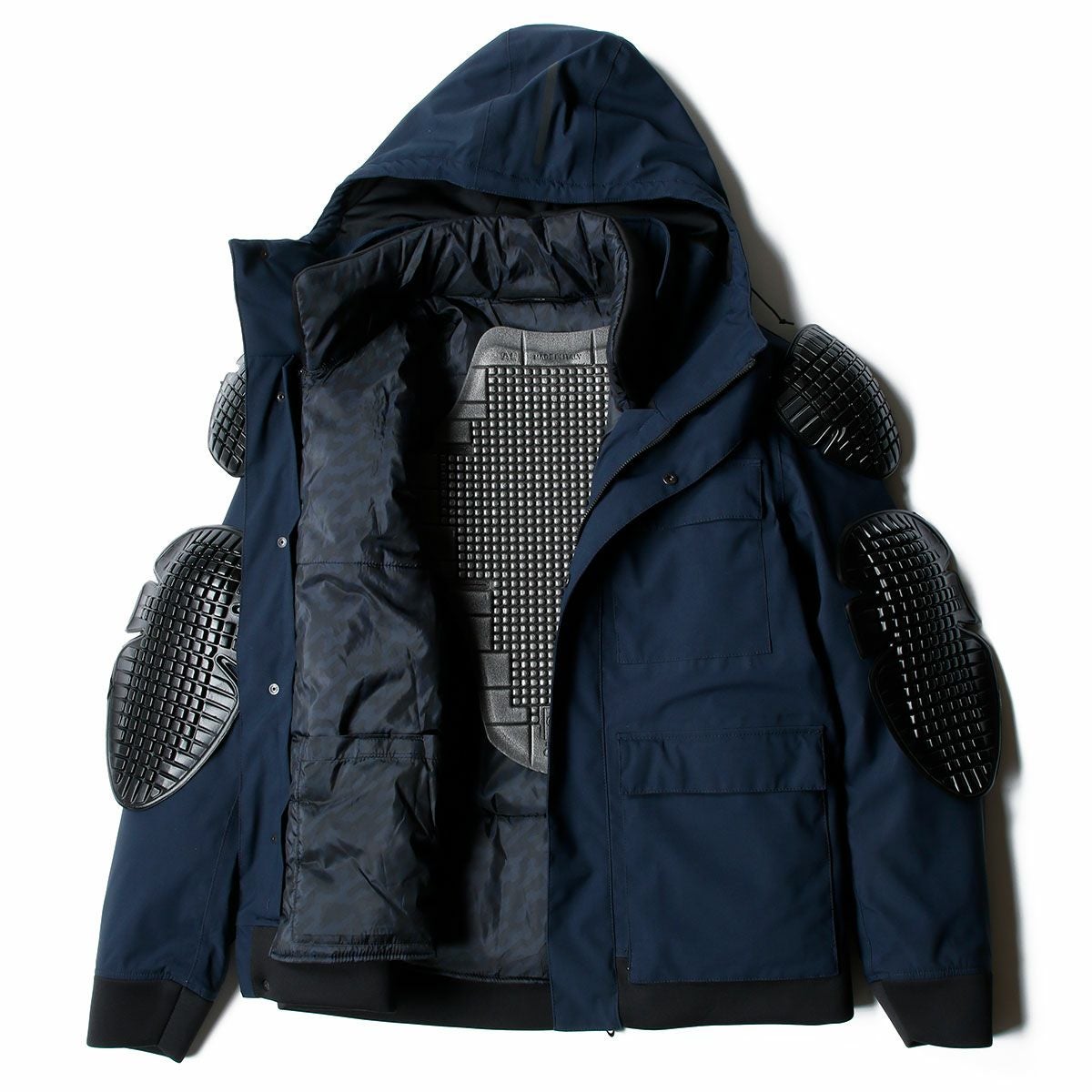 SPIDI｜ライディング パーカー｜ファブリック｜ブルー