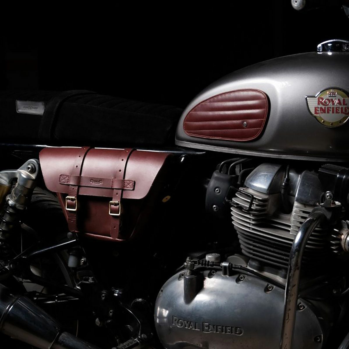 Trip Machine｜ウィングマン サイド パネル （左右ペア）｜サイドバッグ｜チェリーレッド｜使用イメージ