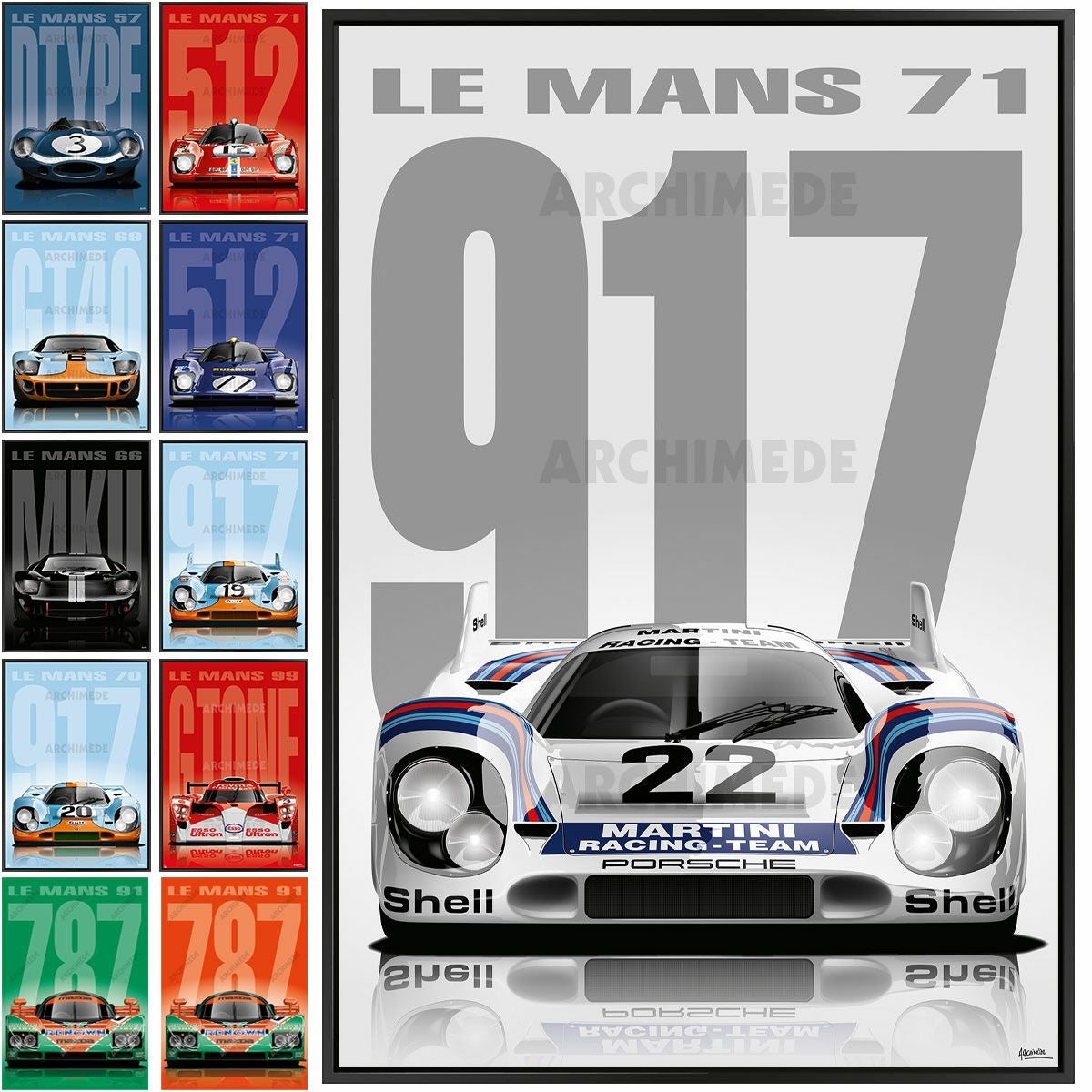 Le Mans 24h｜THE WINNERS 2 (100 × 70cm)｜ポスター