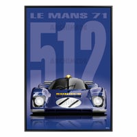 Le Mans 24h｜THE WINNERS 2 (100 × 70cm)｜ポスター｜L512MFace1971#11