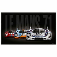 Le Mans 24h｜PODIUM 1971 (115 × 65cm)｜ポスターLe Mans 24h｜PODIUM 1971 (115 × 65cm)｜ポスター