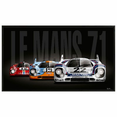 Le Mans 24h｜PODIUM 1971 (115 × 65cm)｜ポスターLe Mans 24h｜PODIUM 1971 (115 × 65cm)｜ポスター