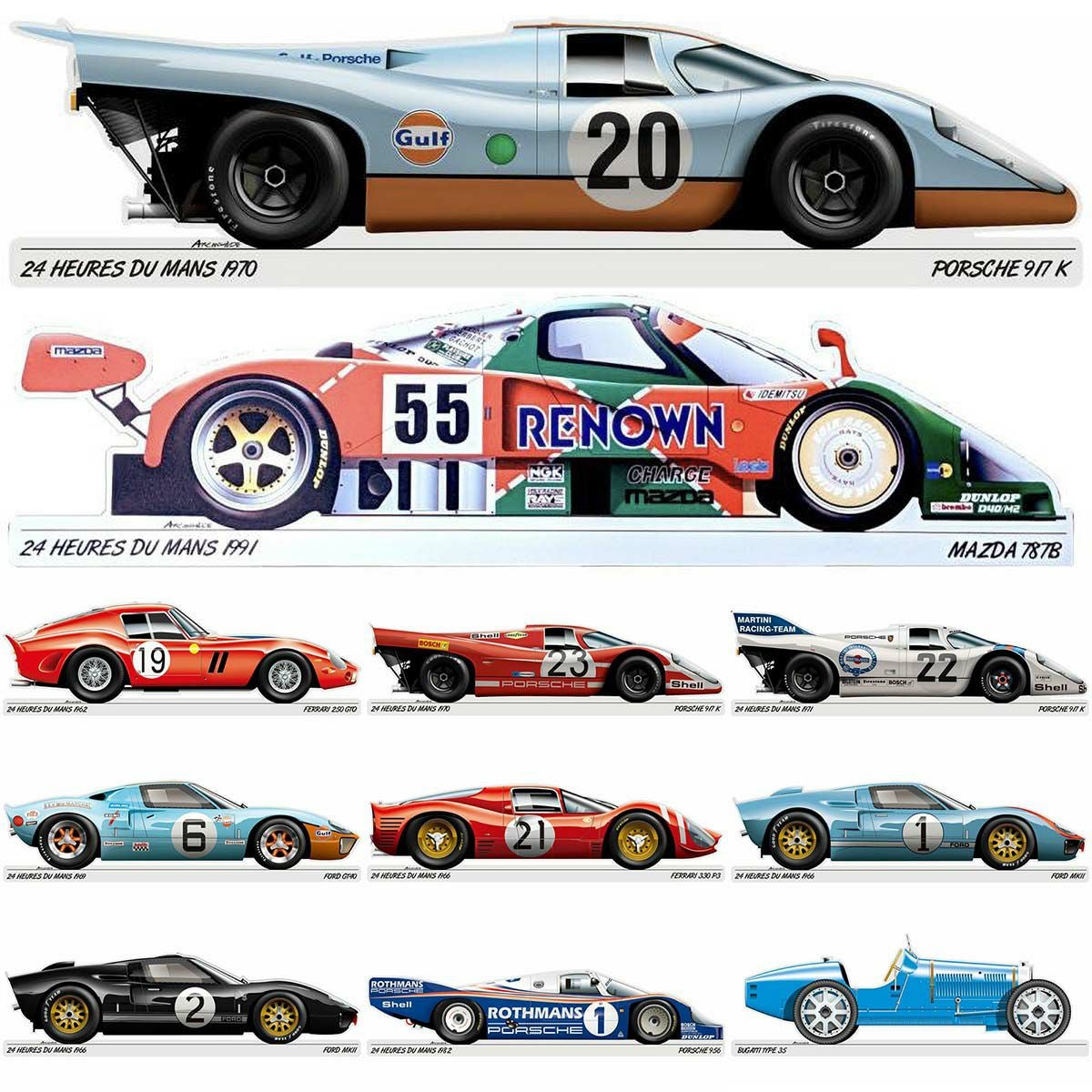 24heures du mans ルマン24 1923–1992（2巻セット） 02552_01-1000x1000.jpg