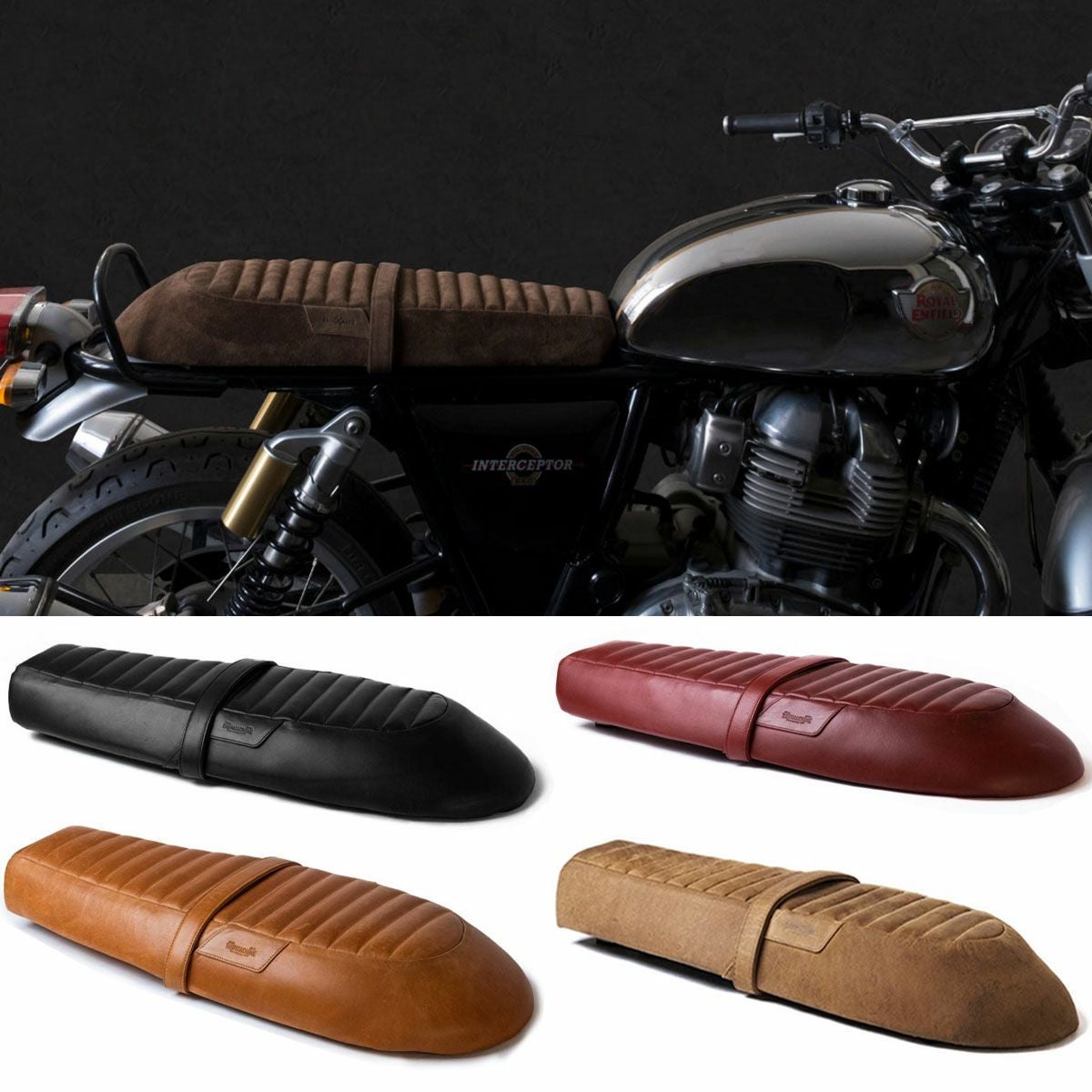 MOTO エクスクルーシブ タンクストラップ for トライアンフ