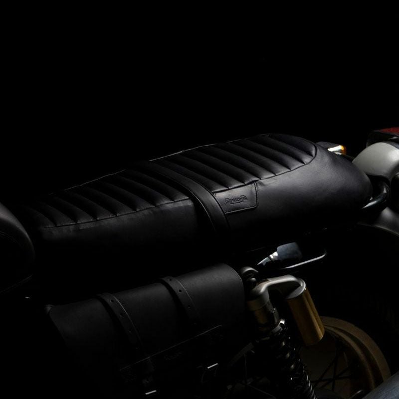 int650 / gt650 シート スエード ツーリング シート for ロイヤル・エンフィールド
