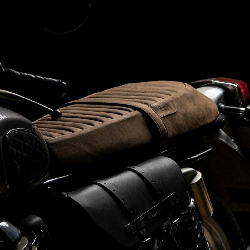 Trip Machine｜ツーリング シート for ロイヤル・エンフィールド インターセプター650 / GT650｜その他雑貨｜タバコブラウン