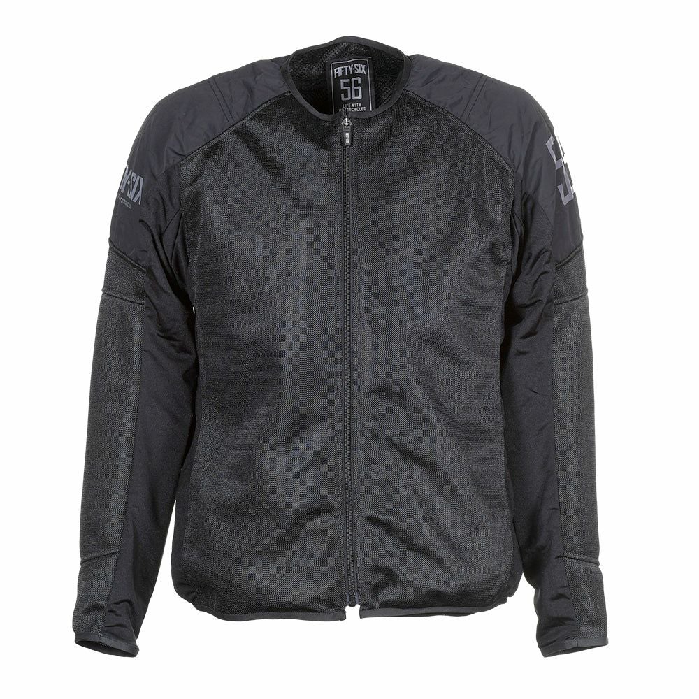 56design｜プルオーバー ジャケット｜ファブリック｜ブラック