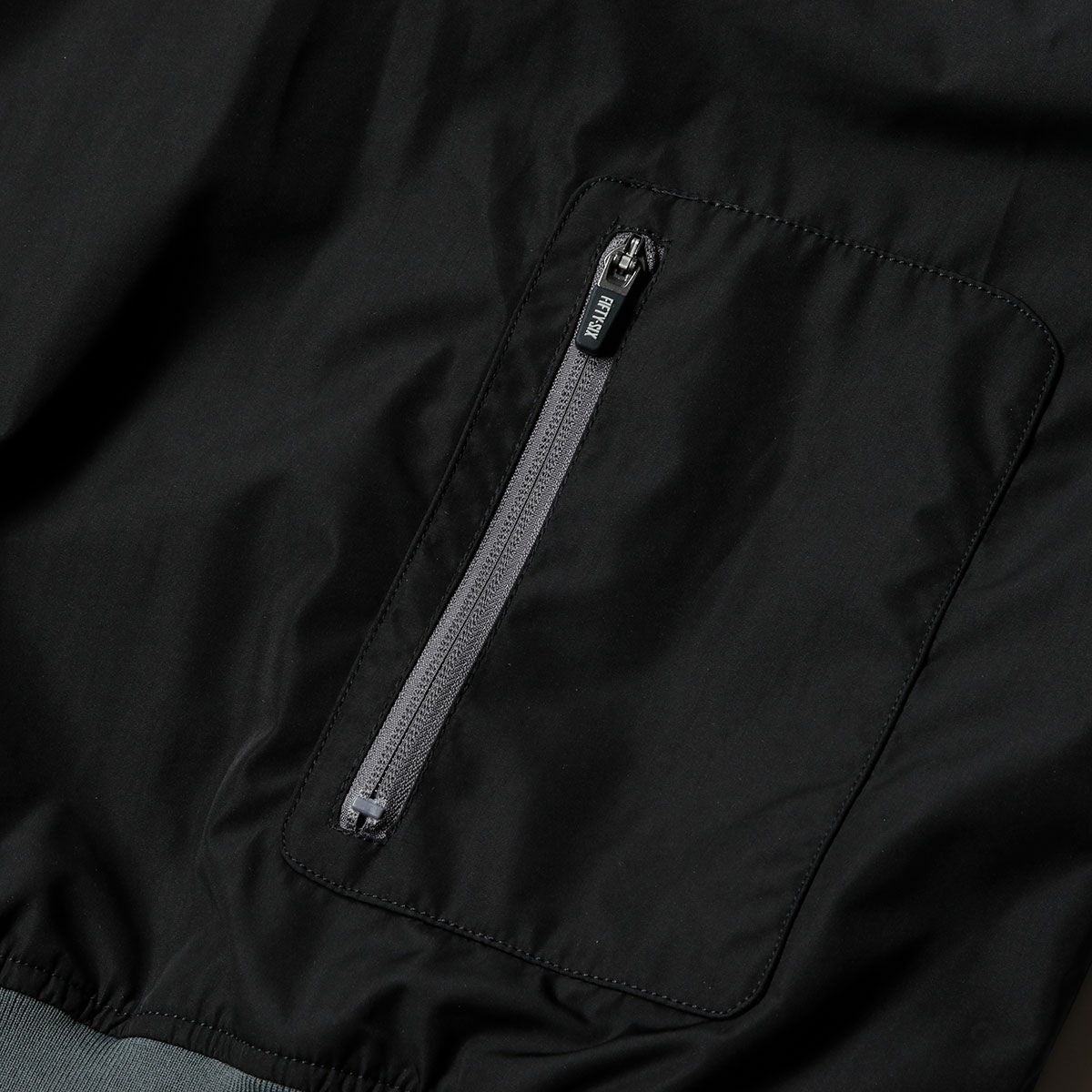 56design｜プルオーバー ジャケット｜ファブリック｜ブラック