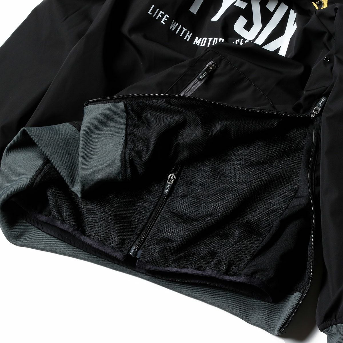 56design｜プルオーバー ジャケット｜ファブリック｜ブラック