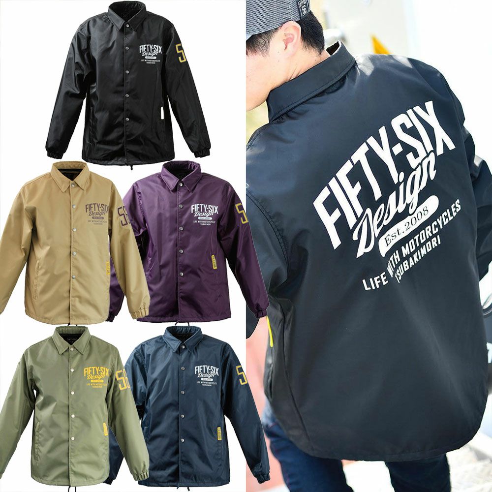 56design｜ライディング コーチジャケット 2｜ファブリック