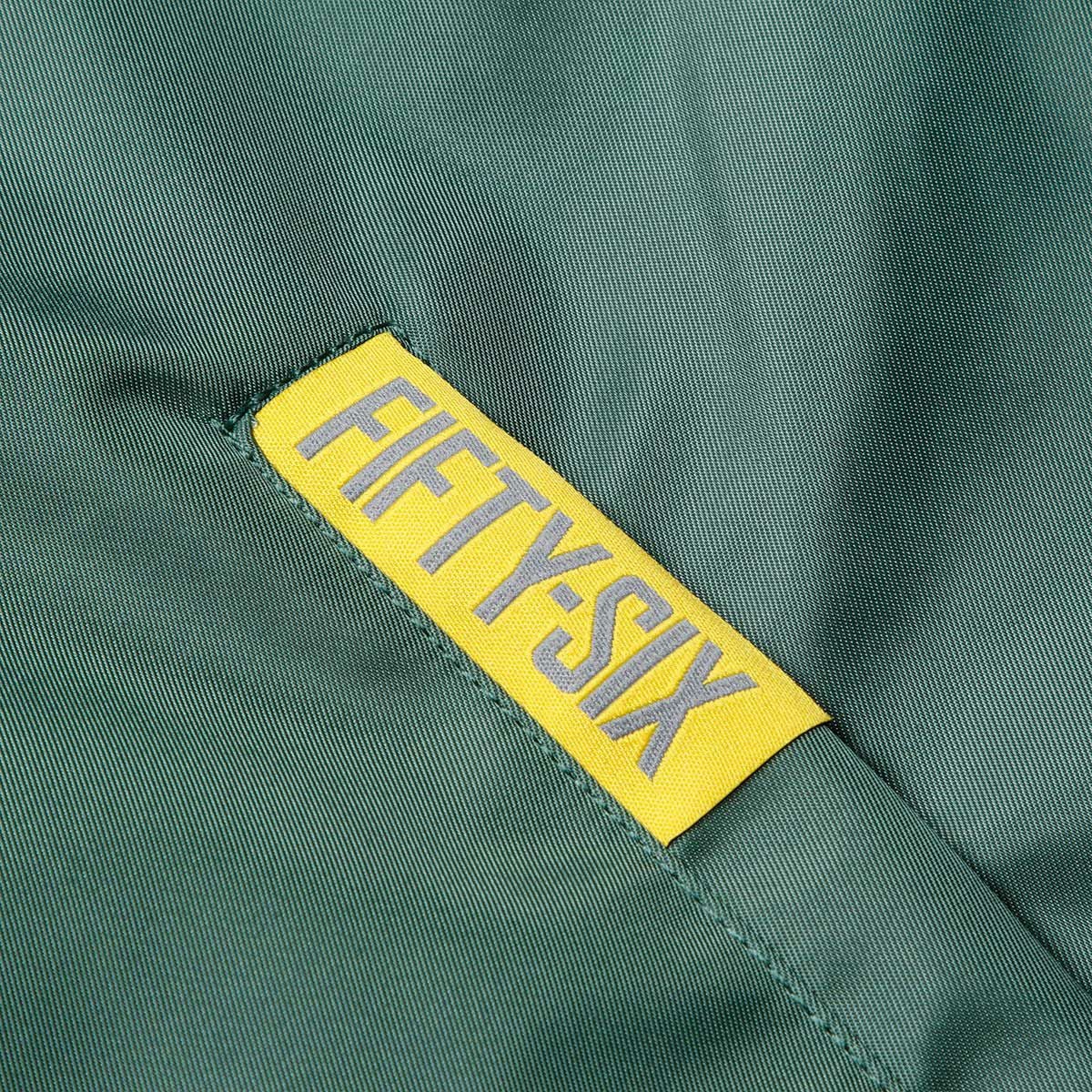 56design｜ライディング コーチジャケット 2｜ファブリック｜グリーン