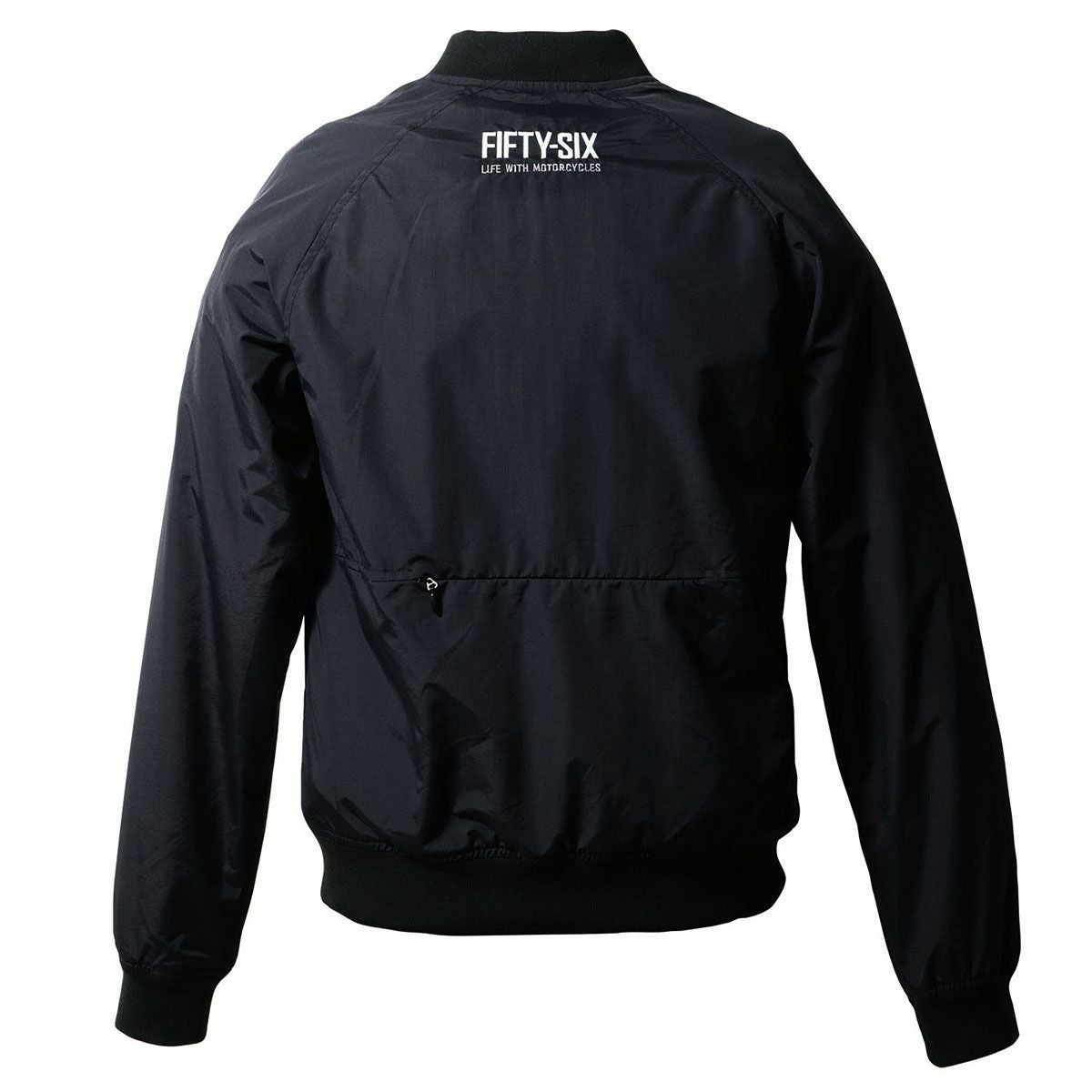 56design｜ライト ブルゾン｜ファブリック｜ブラック