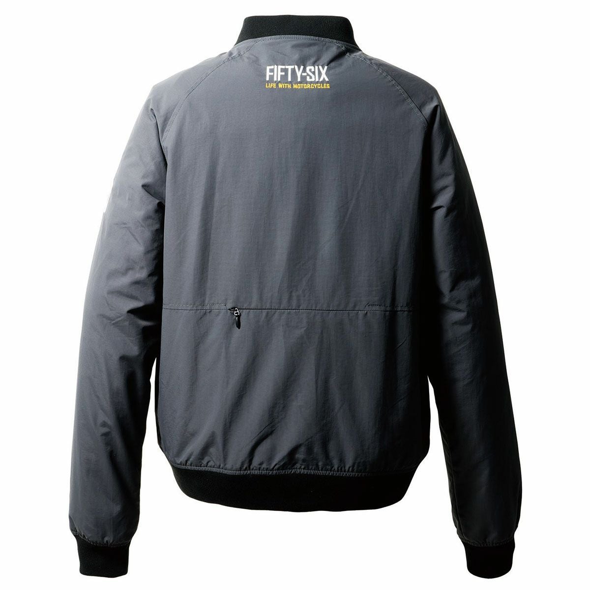 56design｜ライト ブルゾン｜ファブリック｜ダークグレー