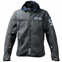 カラー フーディー メッシュ ジャケット