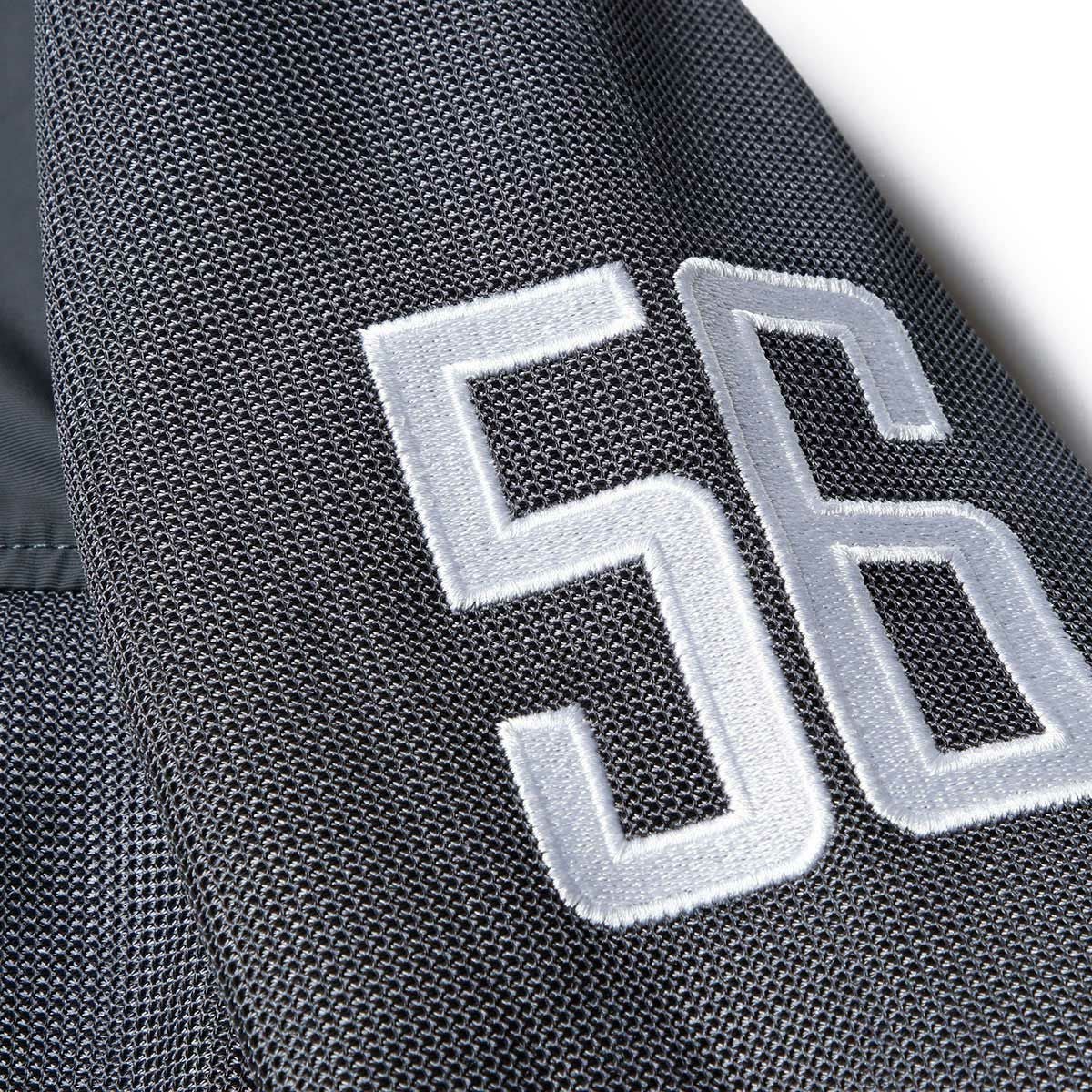 カラー フーディー メッシュ ジャケット