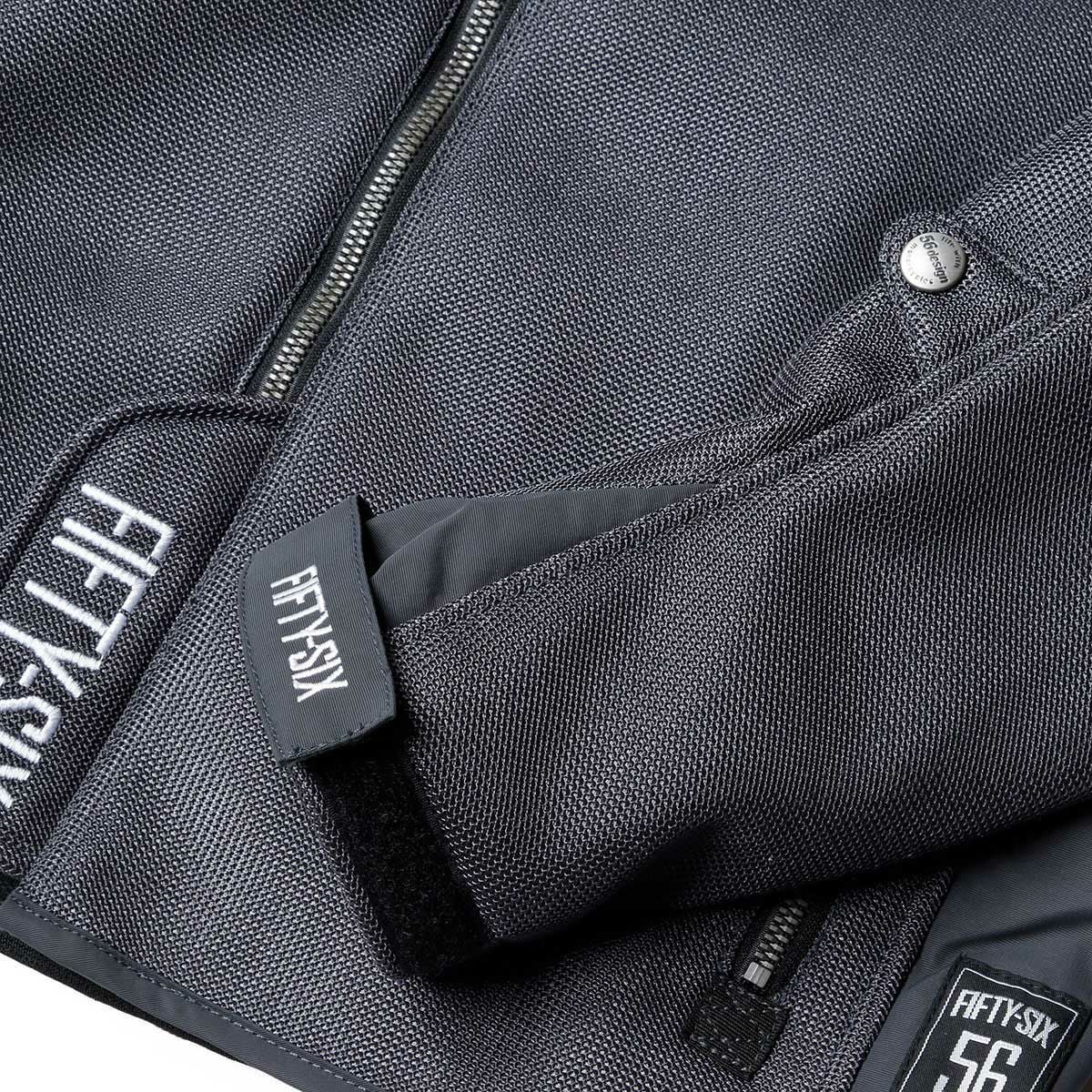 カラー フーディー メッシュ ジャケット