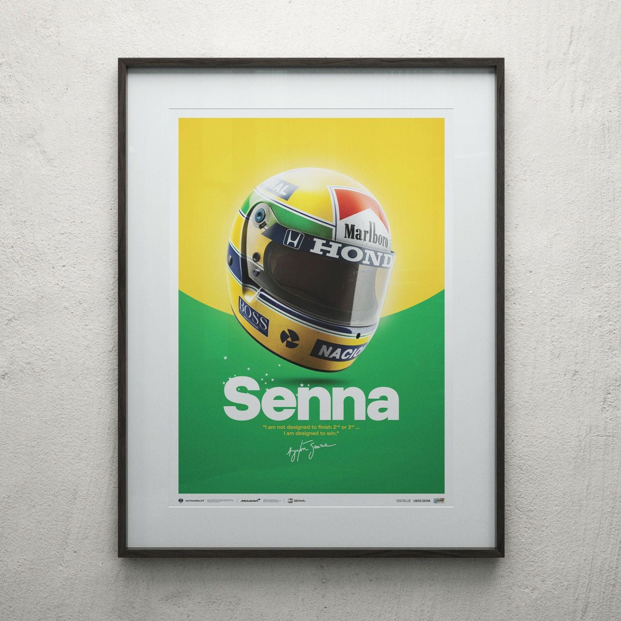 AYRTON SENNA HELMET SAN MARINO GP 1988 リミテッド エディション