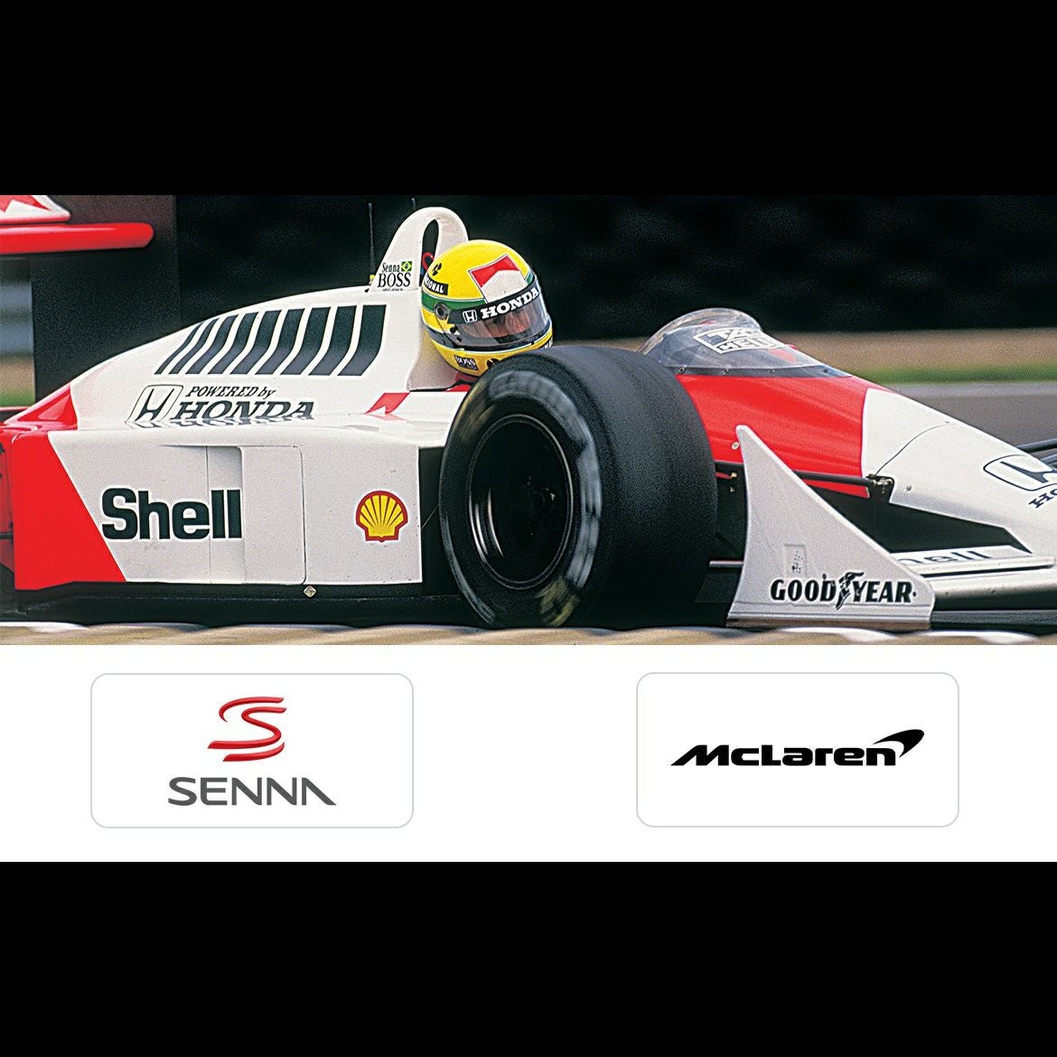 【新品未開封】Ayrton Senna モナコGP フォトコレクション 額装品 新品未開封】アイルトン・セナ モナコGP フォトコレクション 額装品