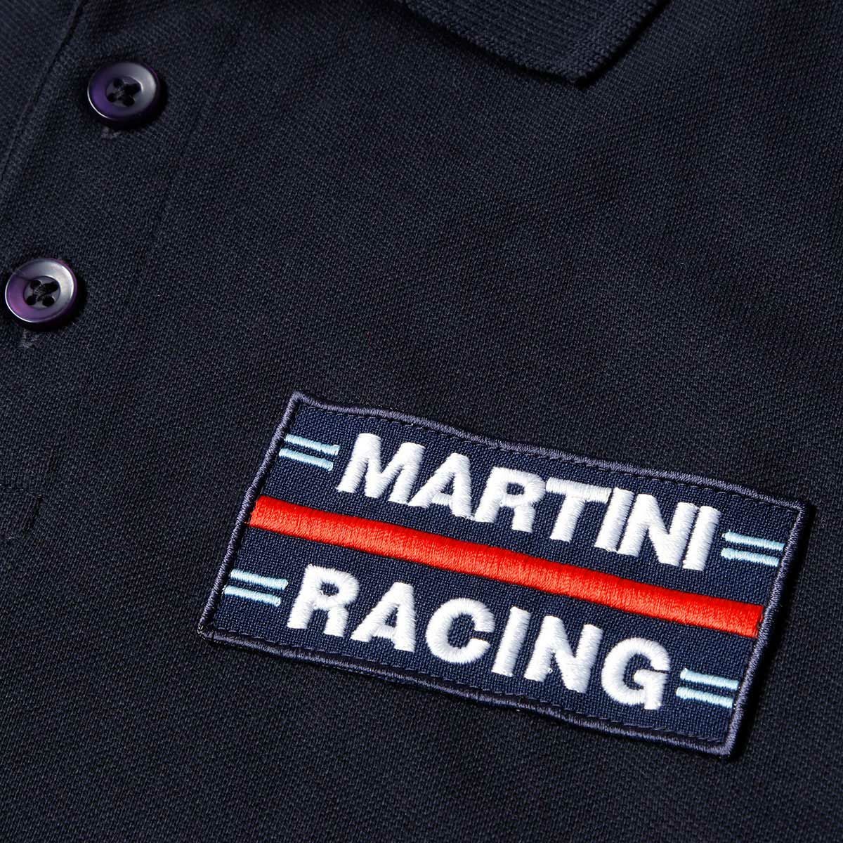 MARTINI RACING｜マルティニ レーシング ポロシャツ｜ネイビー×スカイ