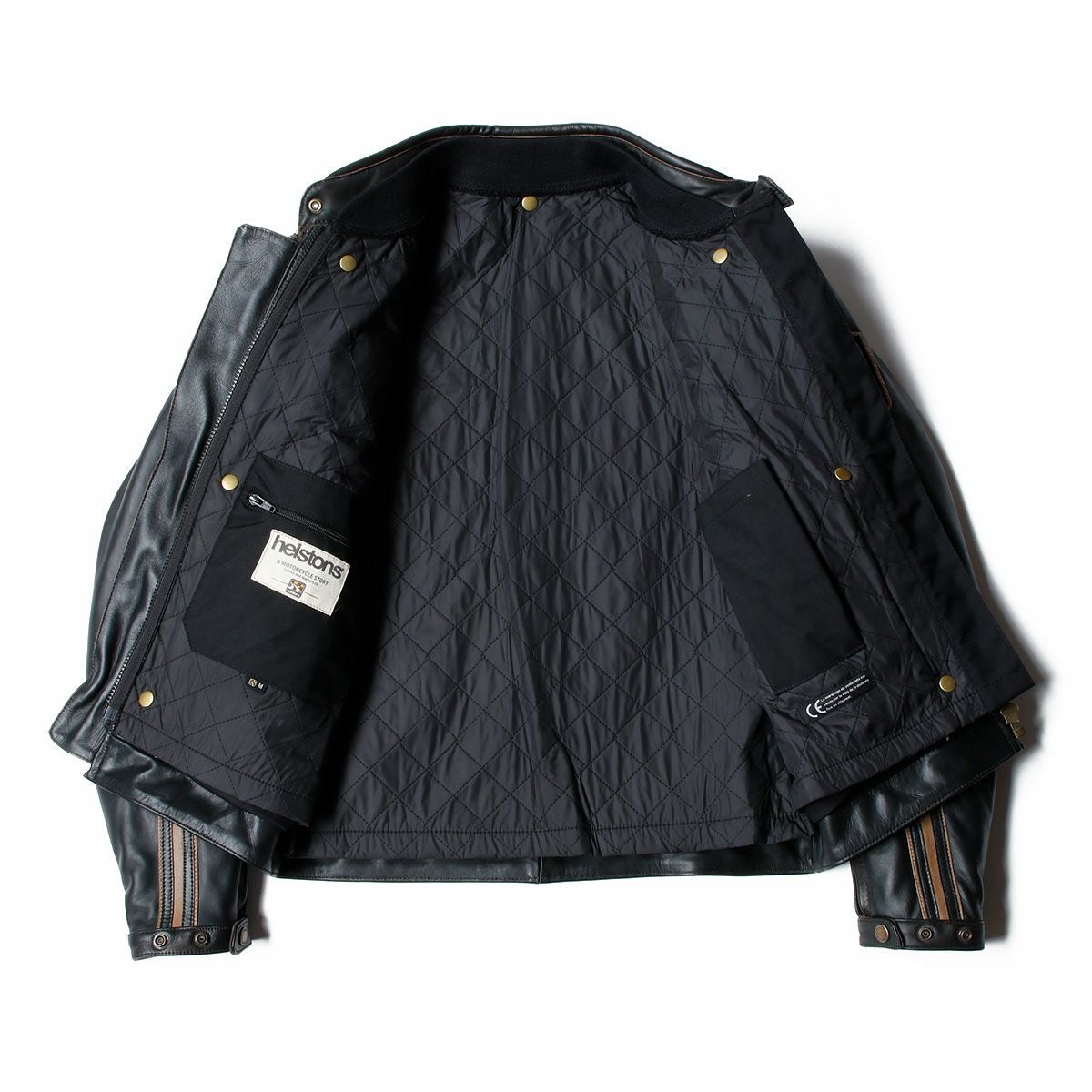 helstons｜エース オールディーズ レザー ジャケット｜ブラウン