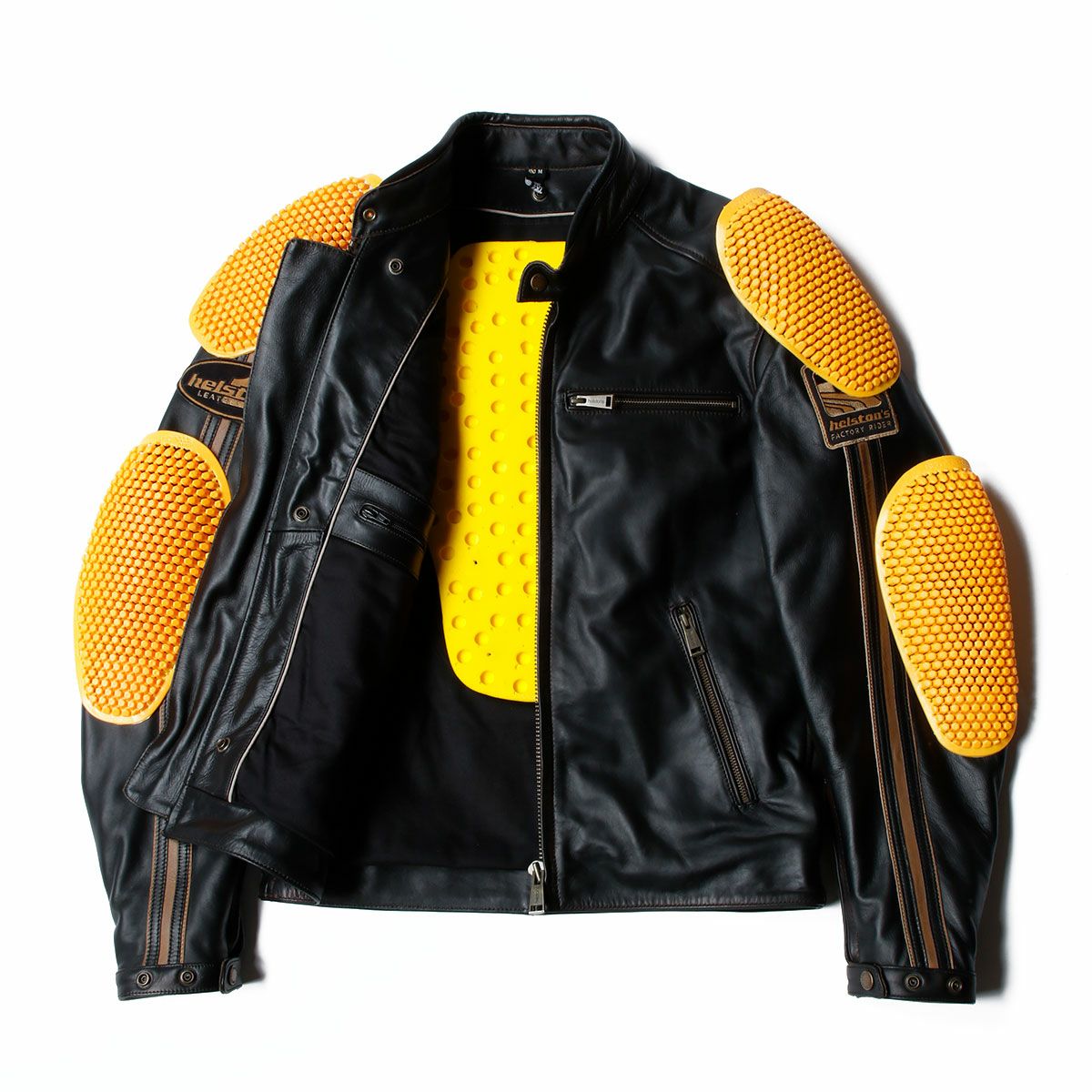 helstons｜エース オールディーズ レザー ジャケット｜ブラウン