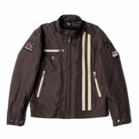 ｃhelstons｜コブラ スネーク ジャケット｜ファブリック｜ブラウン