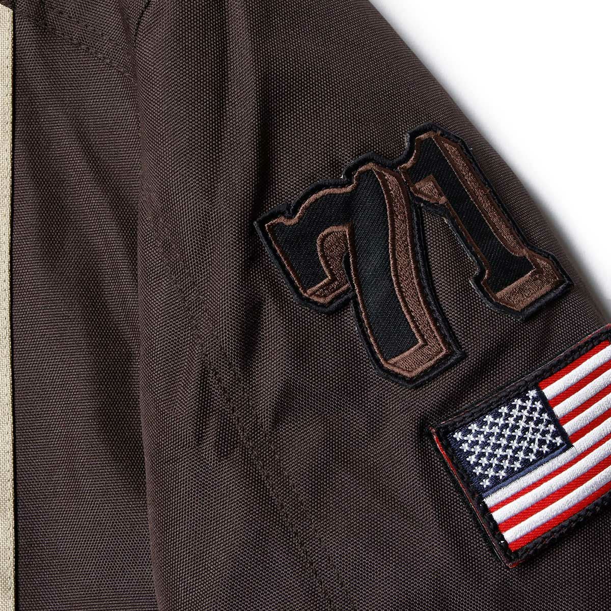 ｃhelstons｜コブラ スネーク ジャケット｜ファブリック｜ブラウン