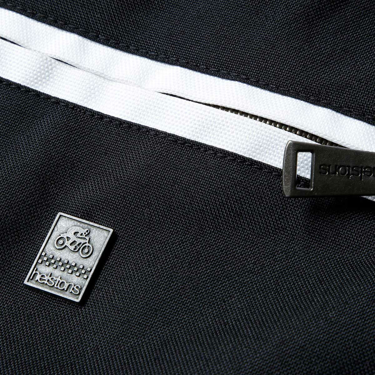 helstons｜コブラ スネーク ジャケット｜ファブリック｜ブラック